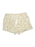 Old Navy Animal Print Ivory Gold Shorts Size M - photo 1