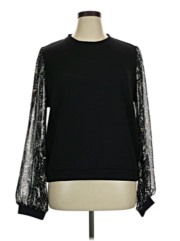 AndTheWhy Long Sleeve Blouse (view 1)