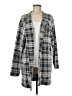 Express Outlet Plaid Gray Cardigan Size M - photo 1