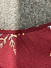 Unbranded 100% Polyester Burgundy Long Sleeve Blouse Size XXL (estimated) - photo 7