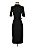 Zara Basic Solid Black Casual Dress Size S - photo 1