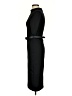 Zara Basic Solid Black Casual Dress Size S - photo 5