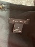 Ann Taylor 100% Polyester Solid Black Cocktail Dress Size 4 - photo 7