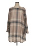 A.gain Brown 3/4 Sleeve Blouse Size 1X - photo 1