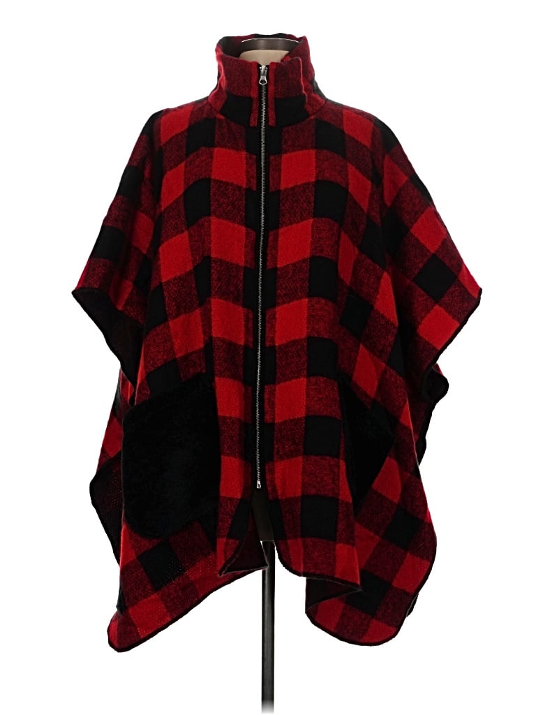 Pre-owned Marcus Adler Poncho In Red