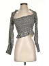 Reformation Black Long Sleeve Top Size XS - photo 1