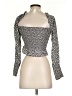 Reformation Black Long Sleeve Top Size XS - photo 2