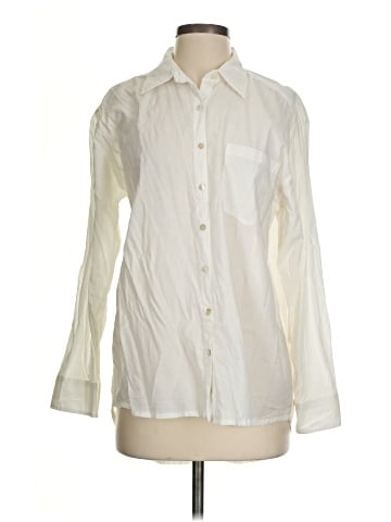 Natural Life Long Sleeve Button-Down Shirt (view 1)