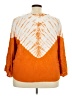 Take Two 100% Rayon Orange 3/4 Sleeve Top Size 3X - photo 2