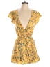 American Eagle Outfitters Floral Yellow Romper Size S - photo 1
