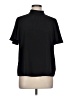 J by Joie 100% Polyester Black Short Sleeve Top Size L - photo 1
