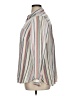 Terra & Sky Stripes Ivory Long Sleeve Button-Down Shirt Size 1X - photo 5