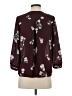 Collective Concepts 100% Polyester Burgundy 3/4 Sleeve Blouse Size S - photo 2