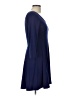 Forever 21 Solid Blue Casual Dress Size L - photo 4