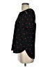 Essentiel Antwerp 100% Polyester Hearts Black Short Sleeve Top Size EU 36 / US 6 - photo 5