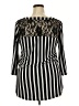 Torrid Black 3/4 Sleeve T-Shirt Size 1X Plus (1) - photo 2