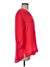 Express 100% Polyester Red 3/4 Sleeve Blouse Size M - photo 4
