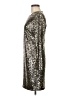 Maia 100% Polyester Metallic Silver Cocktail Dress Size 6 - photo 5
