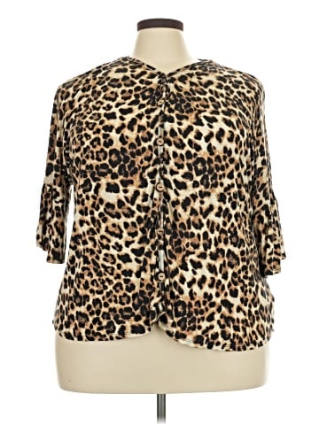 Spin 3/4 Sleeve Blouse (view 1)