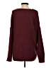 Alya 100% Acrylic Burgundy Pullover Sweater Size S - photo 2