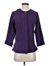 Coldwater Creek 100% Polyester Purple Jacket Size 4 - photo 1