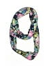 Unbranded Floral Black Blue Scarf One size - photo 1