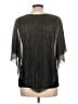 Alyx Gold Black 3/4 Sleeve Blouse Size L - photo 2
