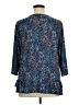 N Touch Blue 3/4 Sleeve Blouse Size 14 - photo 2