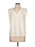 Shein Curve Ivory Sleeveless Blouse Size 12 Plus (0) - photo 1
