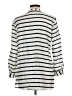 Zara Stripes Ivory Long Sleeve Blouse Size L - photo 2