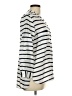 Zara Stripes Ivory Long Sleeve Blouse Size L - photo 4