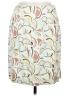Talbots Print Ivory Casual Skirt Size 6 - photo 1
