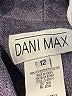 Dani Max 100% Polyester Gray Coat Size 12 - photo 6