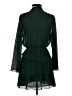 Zara 100% Polyester Green Cocktail Dress Size XS - photo 2