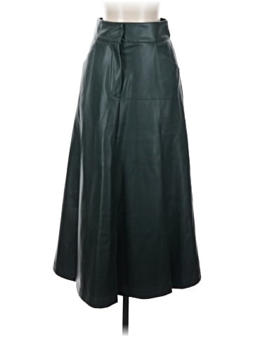 Zara Faux Leather Skirt (view 1)