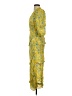 Rhode 100% Viscose Yellow Casual Dress Size S - photo 5