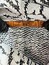 Belldini 100% Polyester Animal Print Silver Short Sleeve Blouse Size S - photo 7