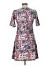 Ella Mae Print Gray Casual Dress Size L - photo 2