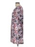 Ella Mae Print Gray Casual Dress Size L - photo 5
