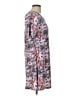Ella Mae Print Gray Casual Dress Size L - photo 4