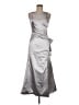 Unbranded Silver Blue Cocktail Dress Size 8 (estimated) - photo 1