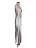 Unbranded Silver Blue Cocktail Dress Size 8 (estimated) - photo 4