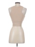 JOA Solid Tan Sleeveless Top Size XS - photo 2