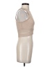 JOA Solid Tan Sleeveless Top Size XS - photo 4