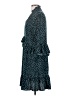 Unbranded 100% Polyester Polka Dots Teal Casual Dress Size S - photo 5