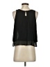 Bisou Bisou 100% Polyester Black Sleeveless Blouse Size XS - photo 2