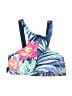 Unbranded Tropical Blue Swimsuit Top Size XS (estimated) - photo 1
