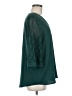 Que Zhu Teal 3/4 Sleeve Blouse Size M - photo 4