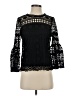 Ellison Black 3/4 Sleeve Blouse Size S - photo 1