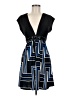 Forever 21 Graphic Blue Cocktail Dress Size M - photo 1